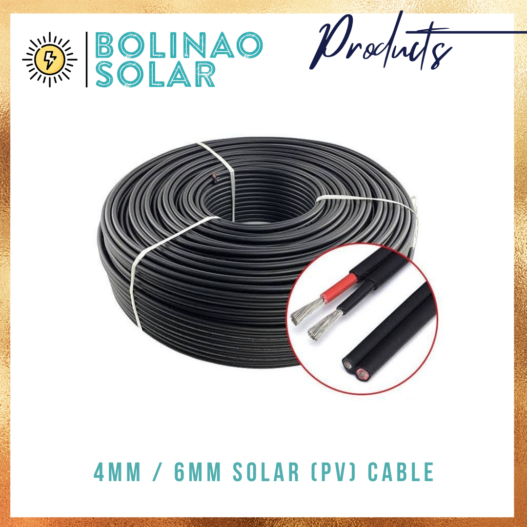 1Meter Twin/Single Core Photovoltaic (PV) Wire 4mm/6mm