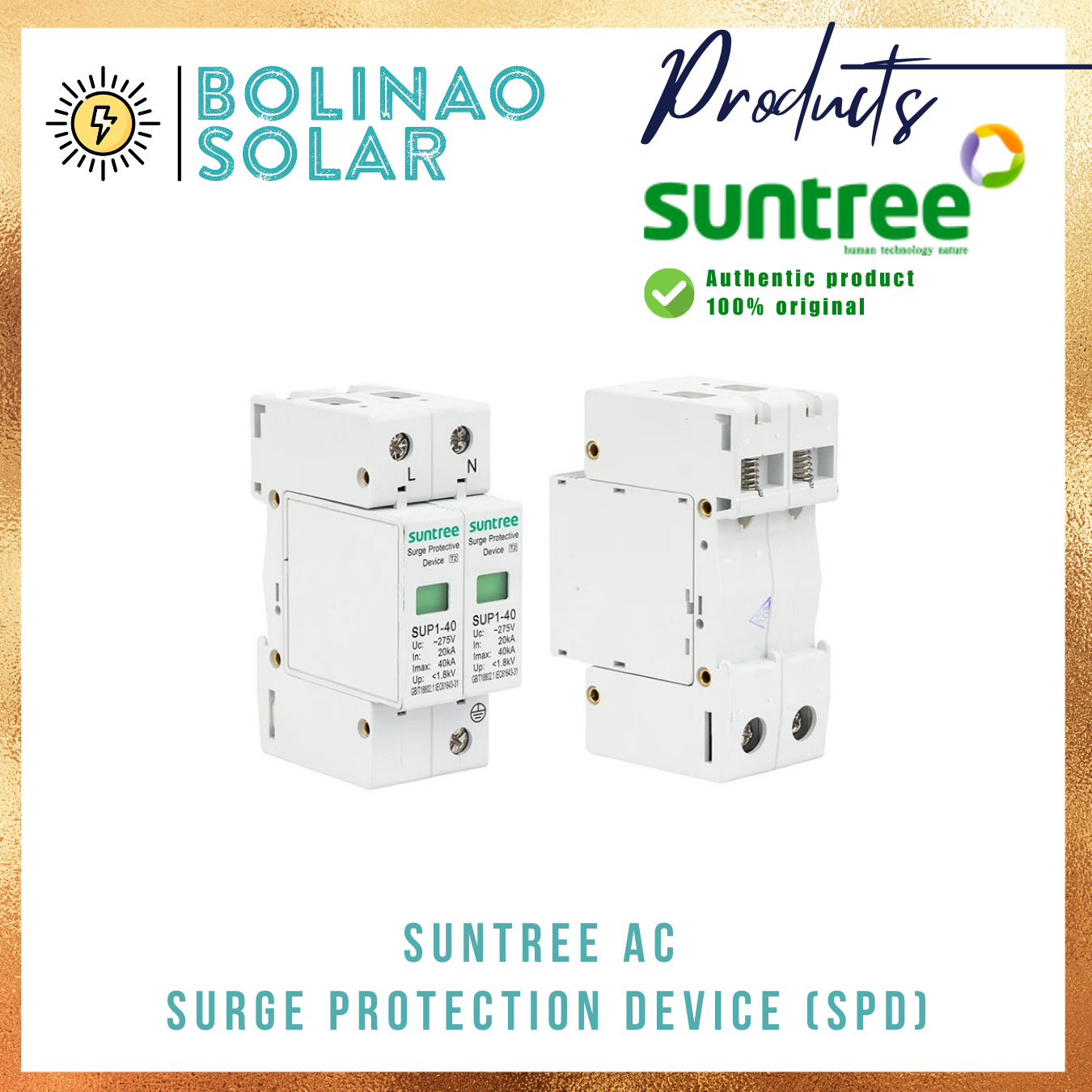 SUNTREE | AC/DC Surge Protection Device (SPD)
