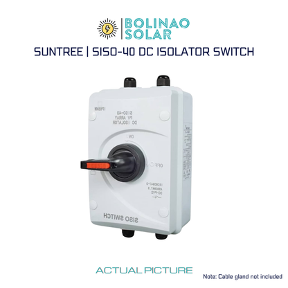 SUNTREE | SISO-40 4P 1000V DC ISOLATOR SWITCH 10A/16A/20A/25A/32A