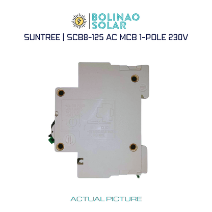 SUNTREE | AC DIn Rail Type MCB SCB8-125 1-POLE 10A/16A/20A/32A/63A/80A/125A