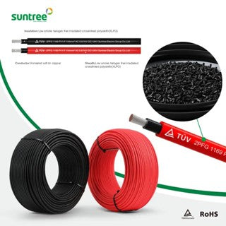 SUNTREE | Single Core PV cable 1 ROLL 100M 4mm2 / 6mm2
