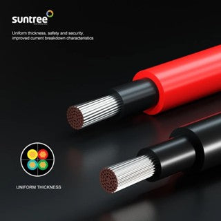 SUNTREE | Single Core PV cable 1 ROLL 100M 4mm2 / 6mm2