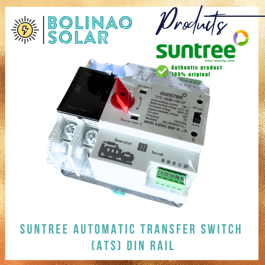 SUNTREE Dual-power Automatic Transfer Switch DIN Rail type (2 pole 63A/100A)