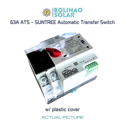 SUNTREE Dual-power Automatic Transfer Switch DIN Rail type (2 pole 63A/100A)
