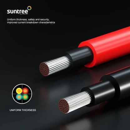 1Meter Twin/Single Core Photovoltaic (PV) Wire 4mm/6mm