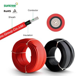 SUNTREE | Single Core PV cable PER METER 4mm2 / 6mm2