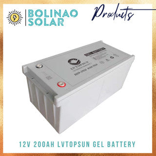 LVTOPSUN 12V 200AH DEEP-CYCLE GEL BATTERY