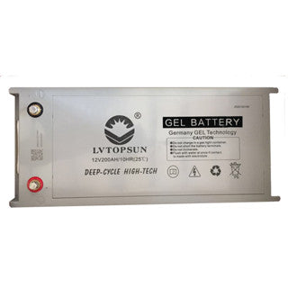 LVTOPSUN 12V 200AH DEEP-CYCLE GEL BATTERY