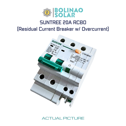 SUNTREE| AC RCBO Residual Current Breaker with Overcurrent 16A/20A/32A/40A/63A