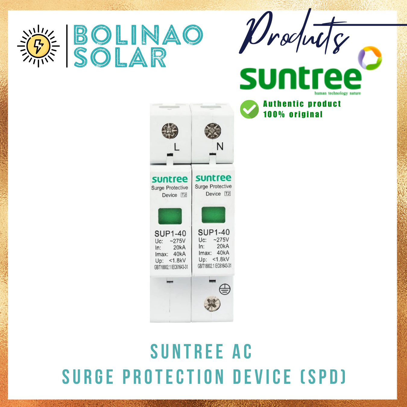 SUNTREE | AC/DC Surge Protection Device (SPD)