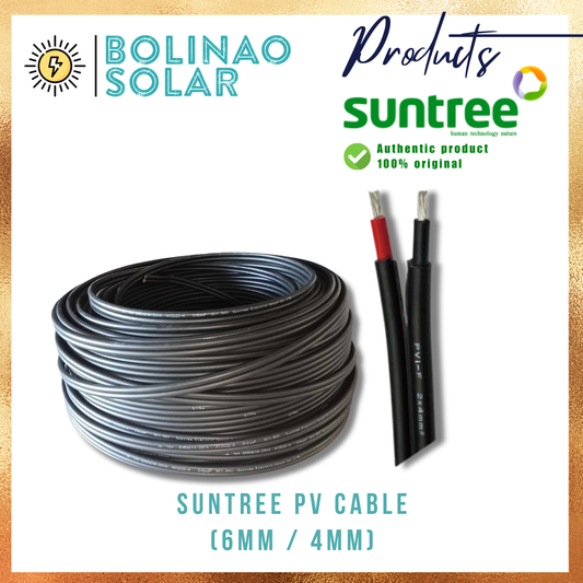 SUNTREE |  PV Cable Twin Solar Cable 4mm / 6mm PER METER